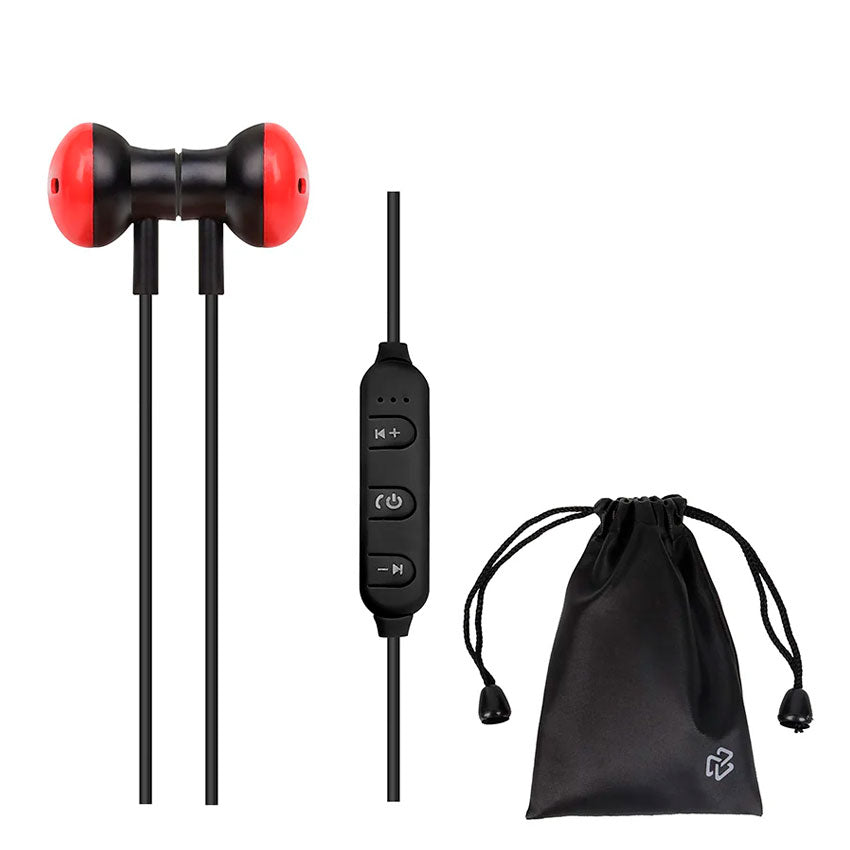 AUDIFONOS BLUETOOTH STF VIVA ROJO