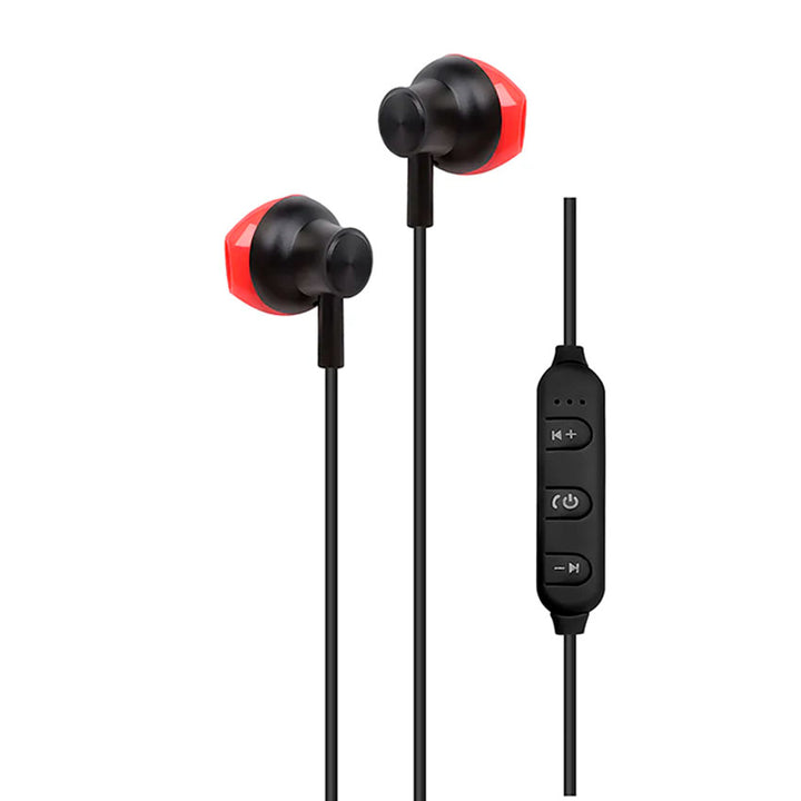AUDIFONOS BLUETOOTH STF VIVA ROJO
