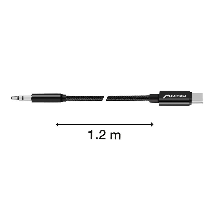Cable Usb Tipo " C" a 3.5mm Mitzu