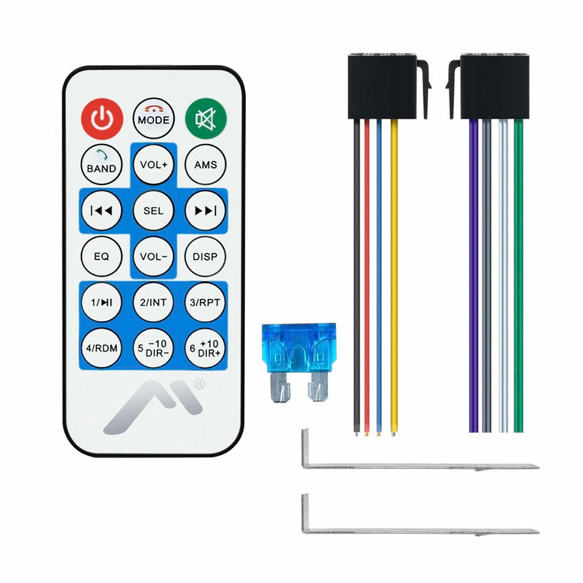 MITZU AUTOESTÉREO CON BLUETOOTH 300W USB, MICRO SD, RADIO FM Y CONTROL REMOTO