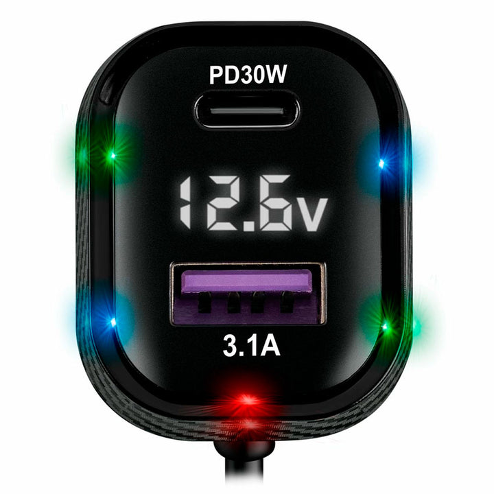 ADAPTADOR DC CON 3 USB MITZU