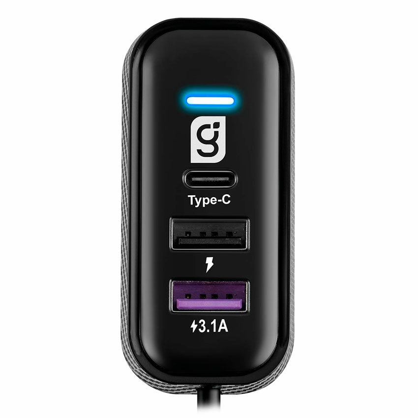 ADAPTADOR DC CON 3 USB MITZU