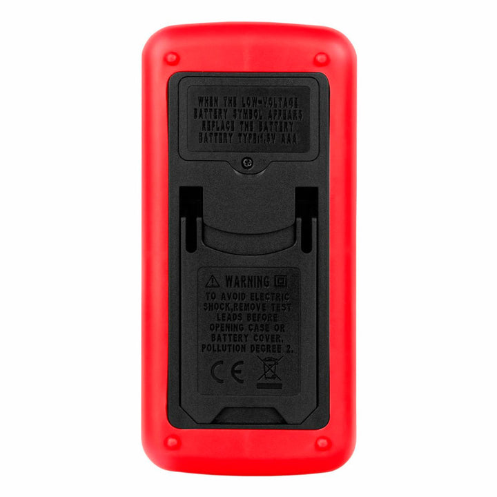 BORK MULTIMETRO DIGITAL MP-6060 MEDIDOR DE FRECUENCIA ROJO