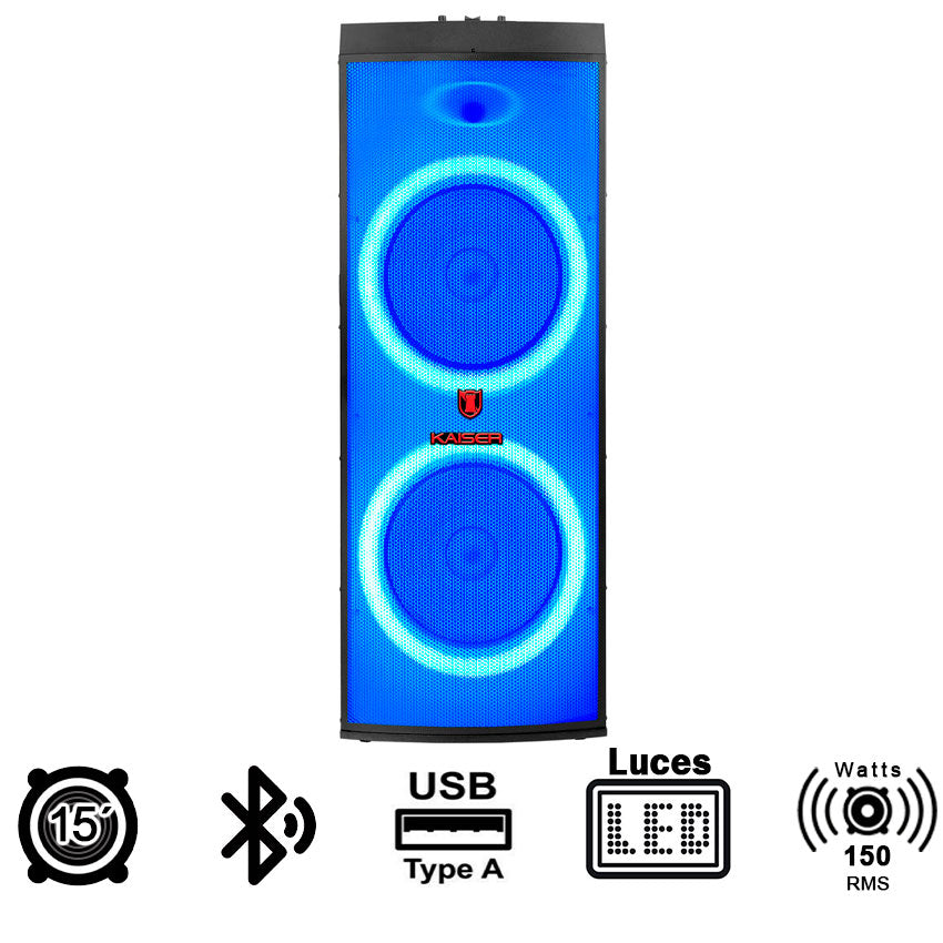 Bafle Ksr One Body 2x15"