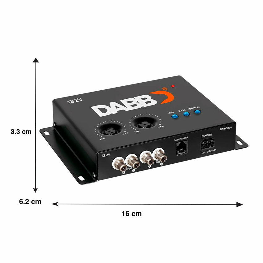 Dabb Epicentro Restaurador Digital de Graves para Sistema de Audio
