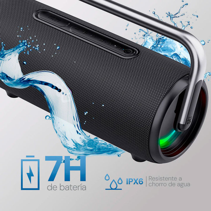STF BOCINA BLUETOOTH 2 X 2.75" BOOST POWER MAX NEGRO