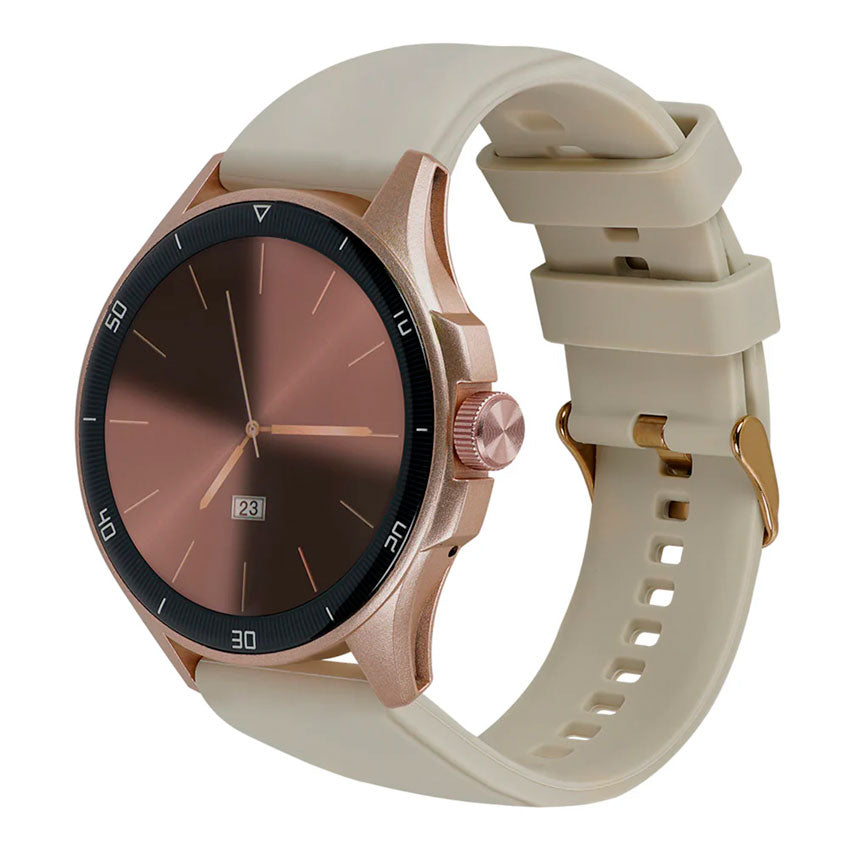 Stf Smartwatch Kronos Oblivion Beige con Pantalla Amoled de 1.43" y Resistencia Ip68