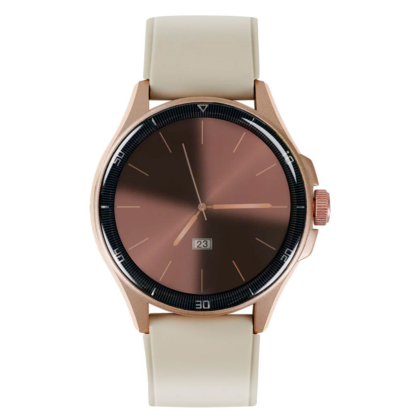 Stf Smartwatch Kronos Oblivion Beige con Pantalla Amoled de 1.43" y Resistencia Ip68