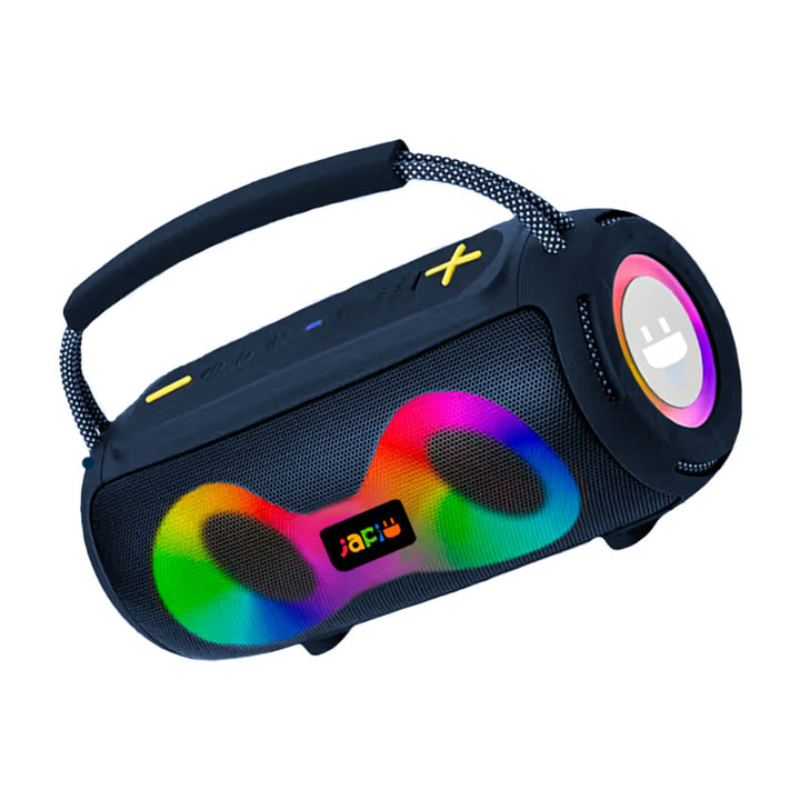 Japi Bocina Bluetooth 2 X 2 Tipo Bazooka con Luces Led