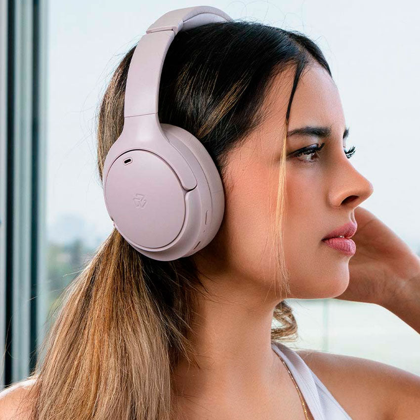 STF AUDIFONOS BLUETOOTH ONE PLUS ANC ROSA "G"