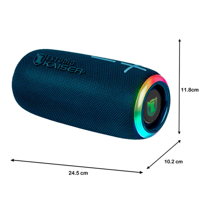 Bocina Bluetooth Estudio Kaiser Xtreme Box Azul