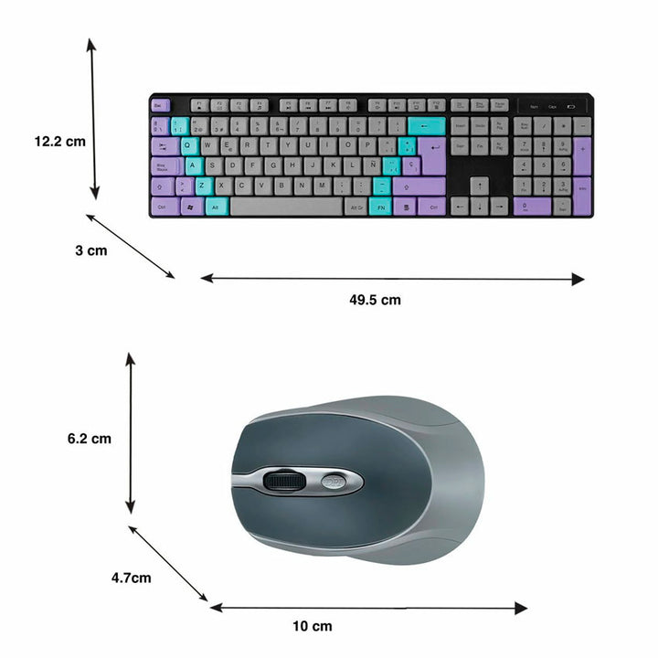 TECLADO Y RATON INAL. MITZU