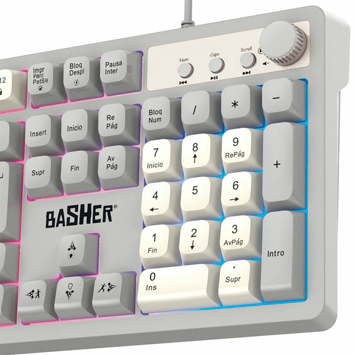 TECLADO GAMING BASHER MITZU