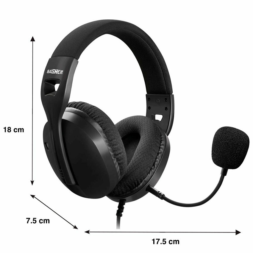 BASHER AUDIFONOS NEGRO