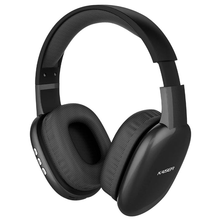 KAISER AUDIFONOS BLUETOOTH DE DIADEMA NEGRO CON RANURA MICRO SD NEGRO