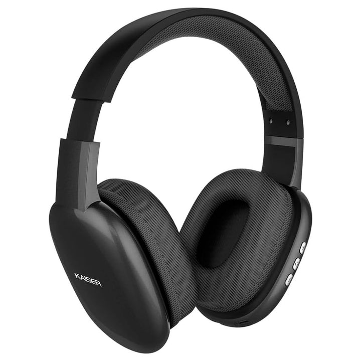 KAISER AUDIFONOS BLUETOOTH DE DIADEMA NEGRO CON RANURA MICRO SD NEGRO