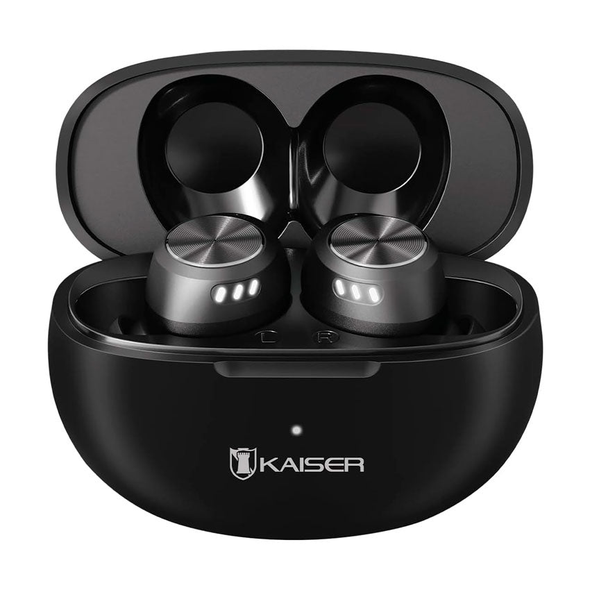 KAISER AUDÍFONOS TRUE WIRELESS BLUETOOTH NEGRO CONTROL TOUCH