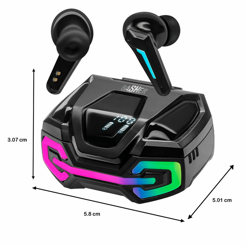 BASHER AUDIFONOS NEGRO