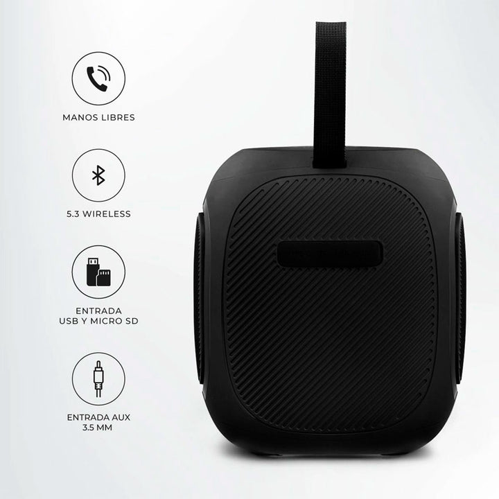 BOCINA BLUETOOTH ESTUDIO KAISER XTREME BOX NEGRO