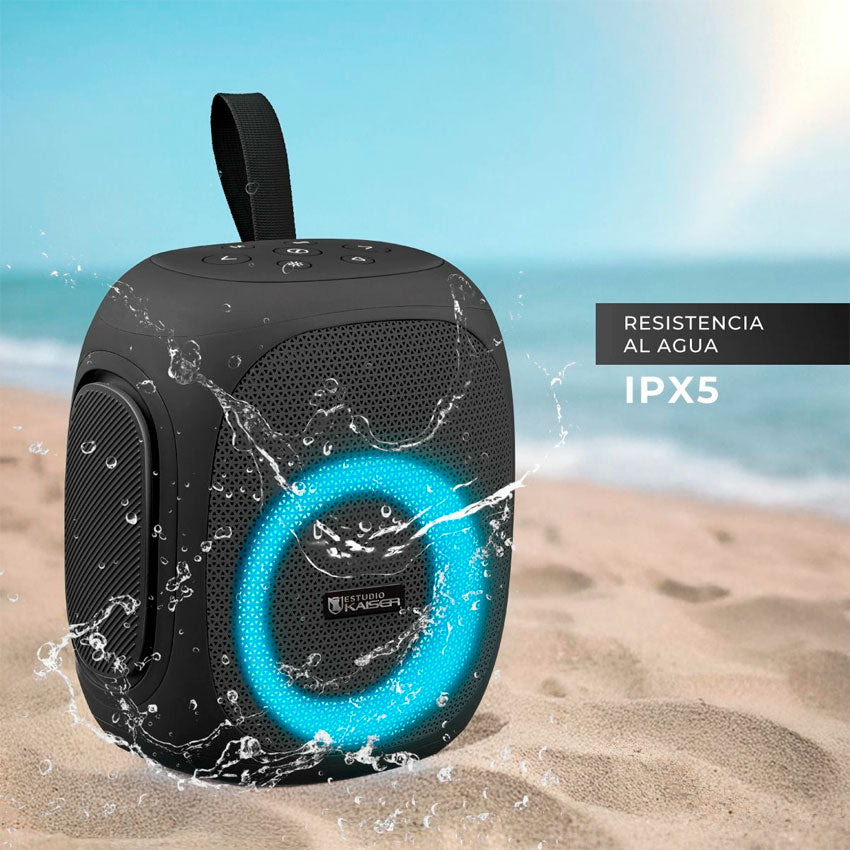 BOCINA BLUETOOTH ESTUDIO KAISER XTREME BOX NEGRO