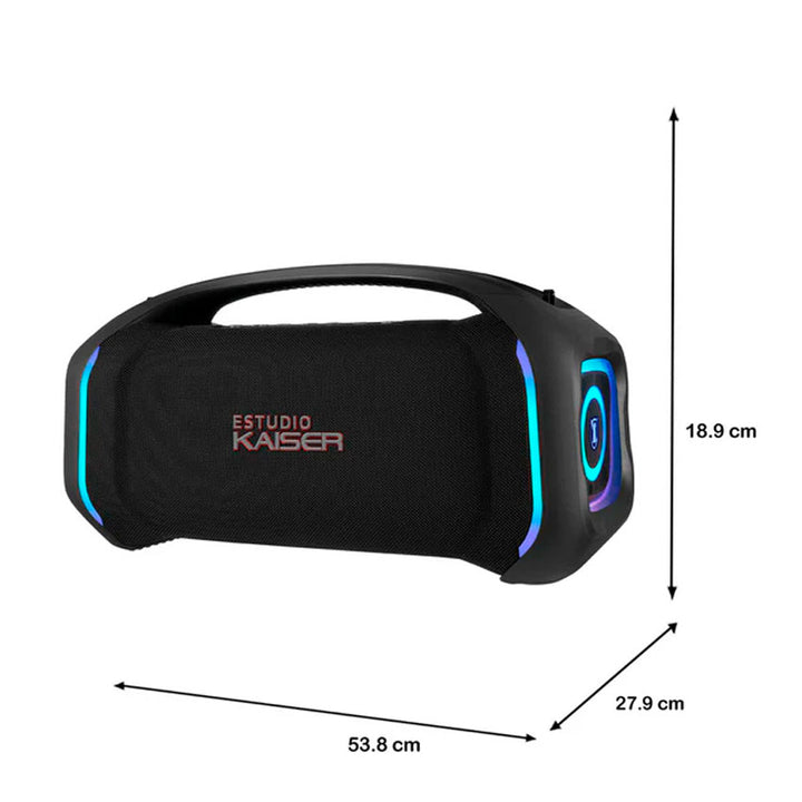 Bocina Bluetooth Estudio Kaiser Xtreme Box Negro