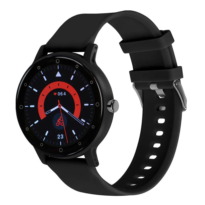 Stf Smartwatch Kronos Insignia Round Negro con Pantalla Tft de 1.39"
