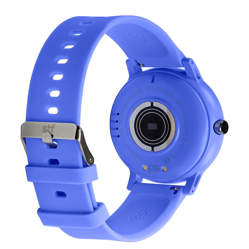 Stf Smartwatch Kronos Insignia Round Lila con Pantalla Tft de 1.39"
