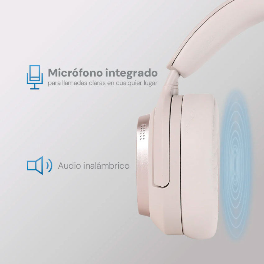 Stf Audifonos Bluetooth One Gris
