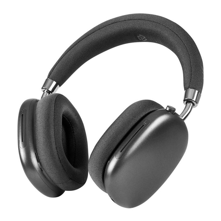 Stf Audifonos Bluetooth Cherry Max Gris con Batería de Larga Duración y Sonido Envolvente