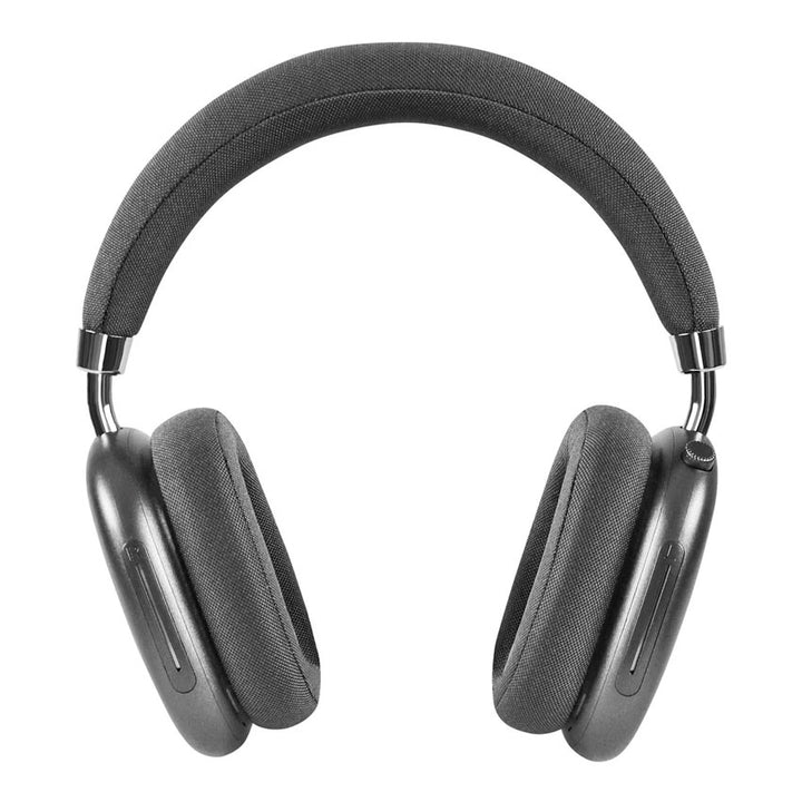 Stf Audifonos Bluetooth Cherry Max Gris con Batería de Larga Duración y Sonido Envolvente