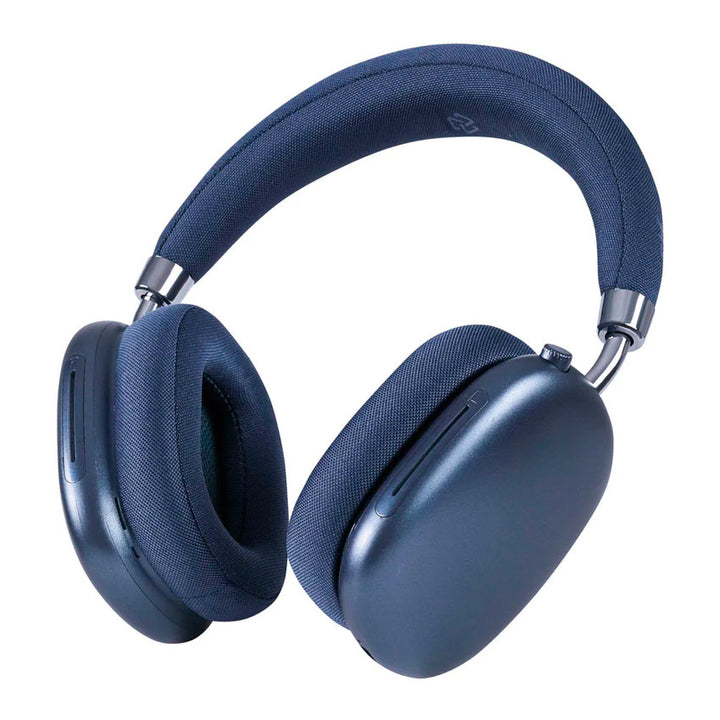 Stf Audifonos Bluetooth Cherry Max Navy con Batería de Larga Duración y Sonido Envolvente