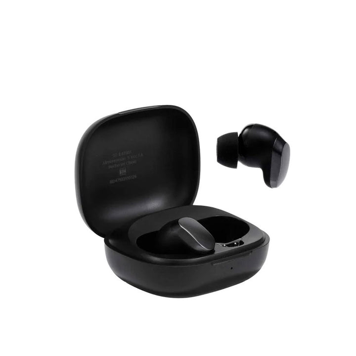 Stf Audifonos True Wireless Cherry Max Negro con Cancelación de Ruido Enc y 36 Horas de Batería