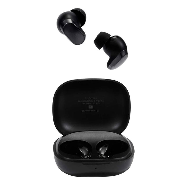 Stf Audifonos True Wireless Cherry Max Negro con Cancelación de Ruido Enc y 36 Horas de Batería