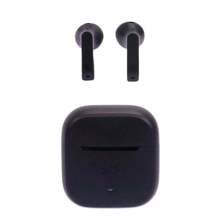 Stf Audifonos True Wireless Hyro Enc Negro con 4 Micrófonos y 35 Horas de Batería