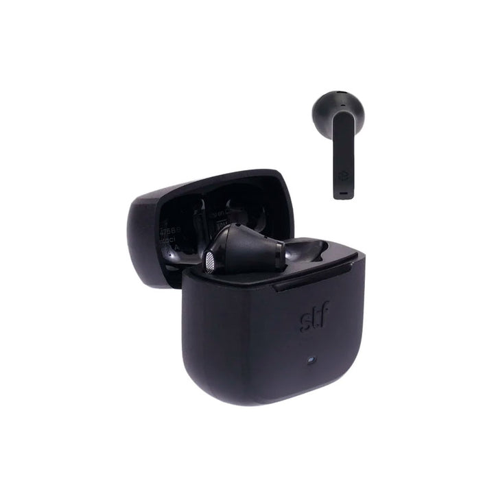 Stf Audifonos True Wireless Hyro Enc Negro con 4 Micrófonos y 35 Horas de Batería