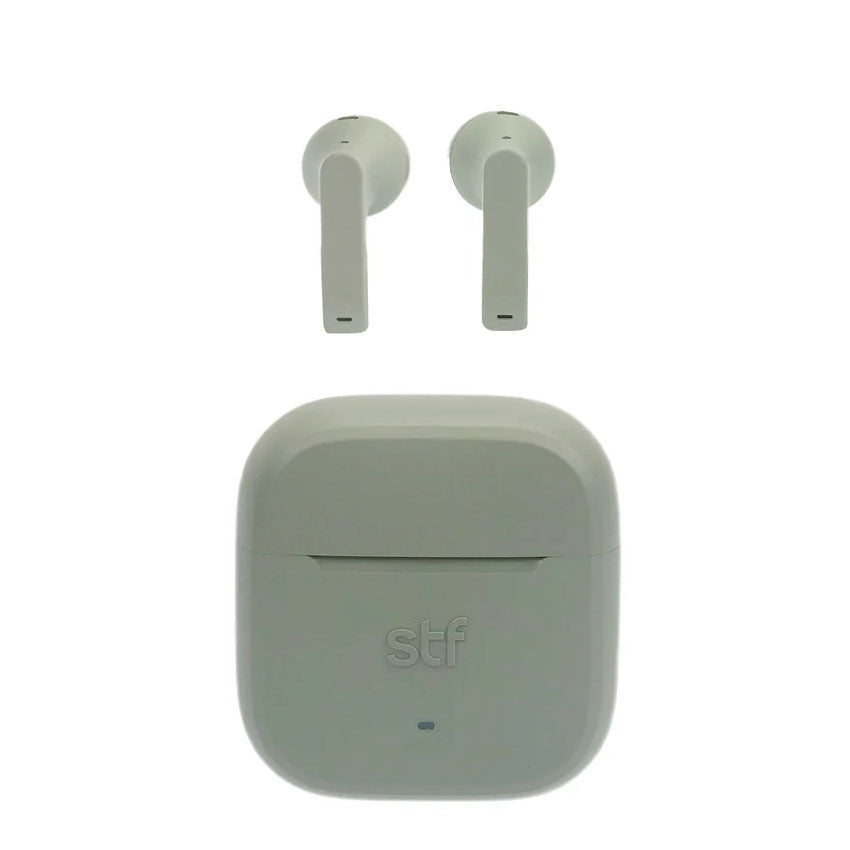 Stf Audifonos True Wireless Hyro Enc Olivo con 4 Micrófonos y 35 Horas de Batería