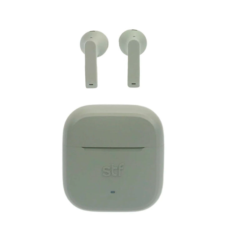 Stf Audifonos True Wireless Hyro Enc Olivo con 4 Micrófonos y 35 Horas de Batería