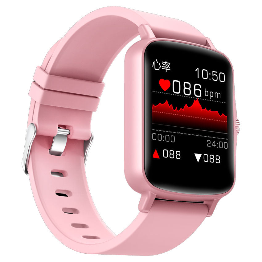 NECNON SMARTWATCH RELOJ INTELIGENTE UNISEX PRESION ARTERIAL IPX7 ROSA