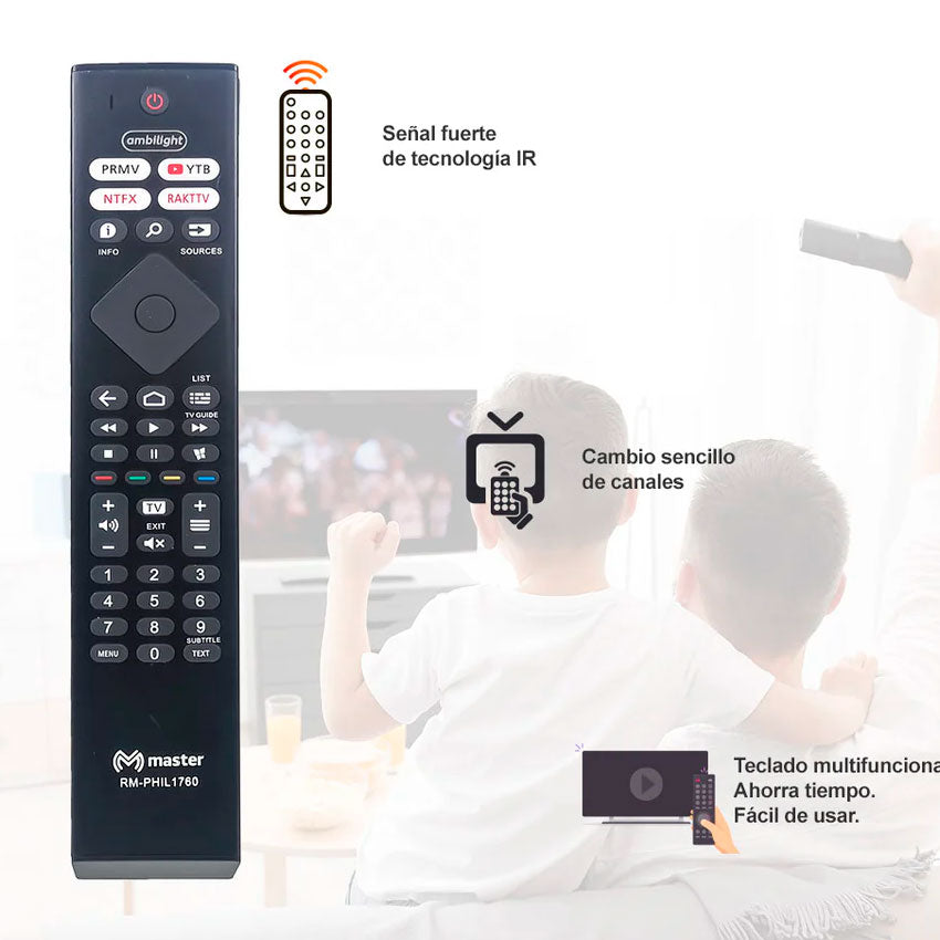Control Remoto Master para Tv Philips