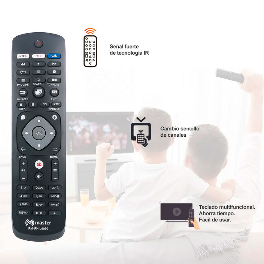 Control Remoto Master para Tv Philips