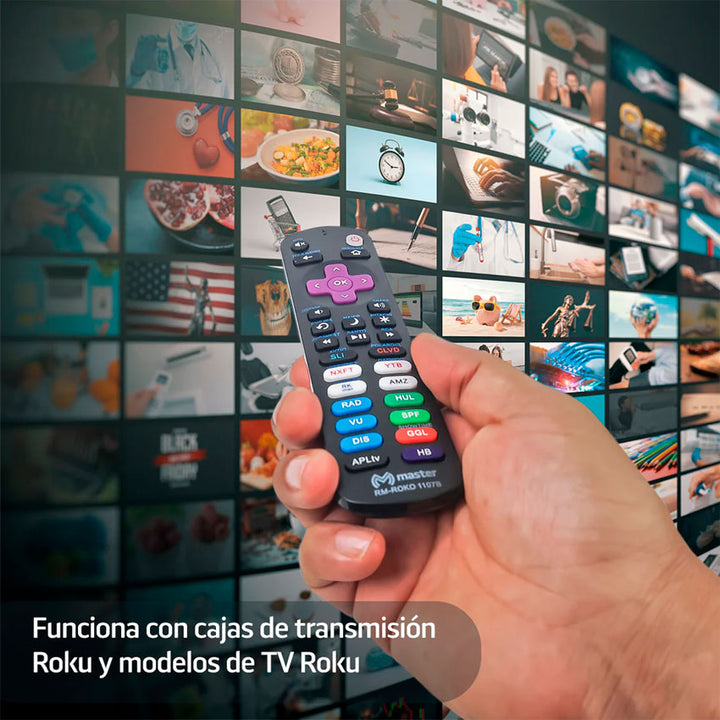 CONTROL REMOTO MASTER PARA TV ROKU