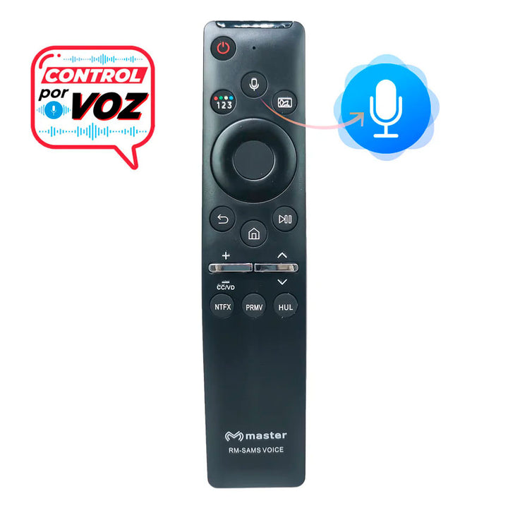CONTROL REMOTO MASTER PARA TV SAMSUNG CONTROL DE VOZ