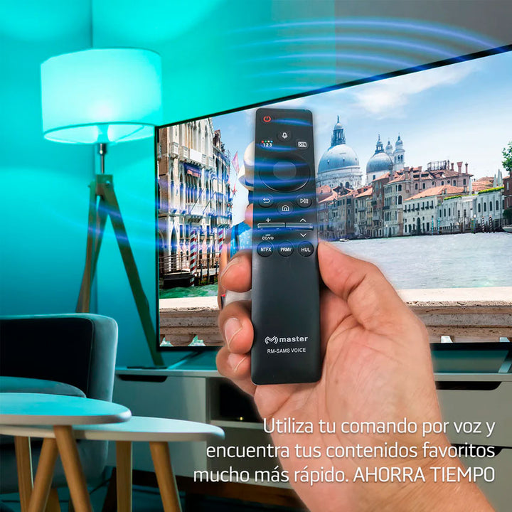 CONTROL REMOTO MASTER PARA TV SAMSUNG CONTROL DE VOZ