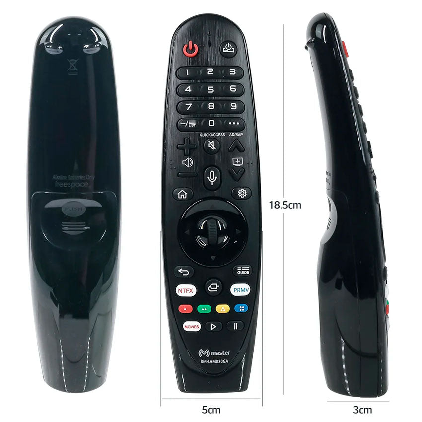 CONTROL REMOTO MASTER PARA TV LG CONTROL DE VOZ