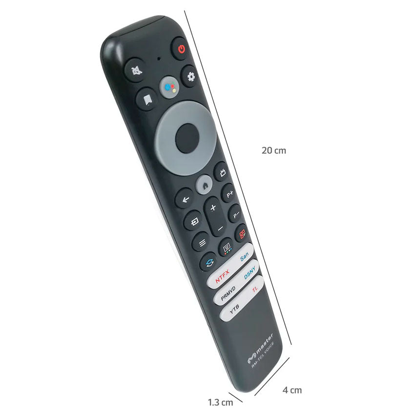 CONTROL REMOTO MASTER PARA TV TCL CONTROL DE VOZ