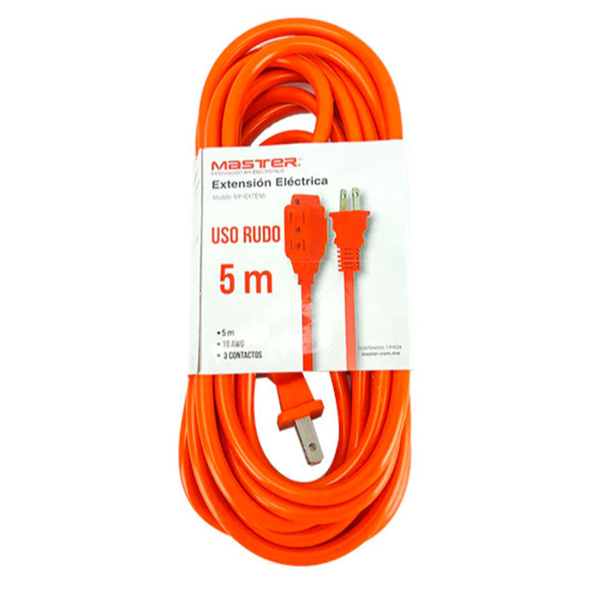 MASTER EXTENSION ELECTRICA 8 MTS BLANCO