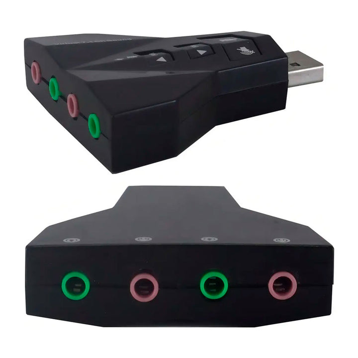 Master Adaptador de Tarjeta de Sonido Usb
