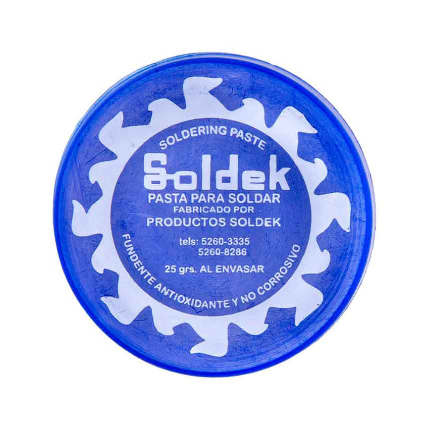 SOLDEK PASTA PARA SOLDAR 25 GR. AZUL