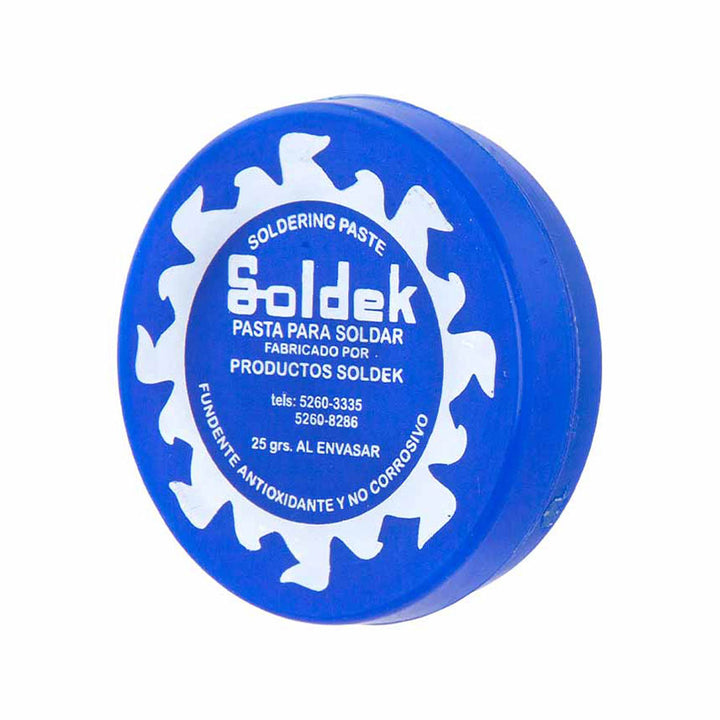 SOLDEK PASTA PARA SOLDAR 25 GR. AZUL