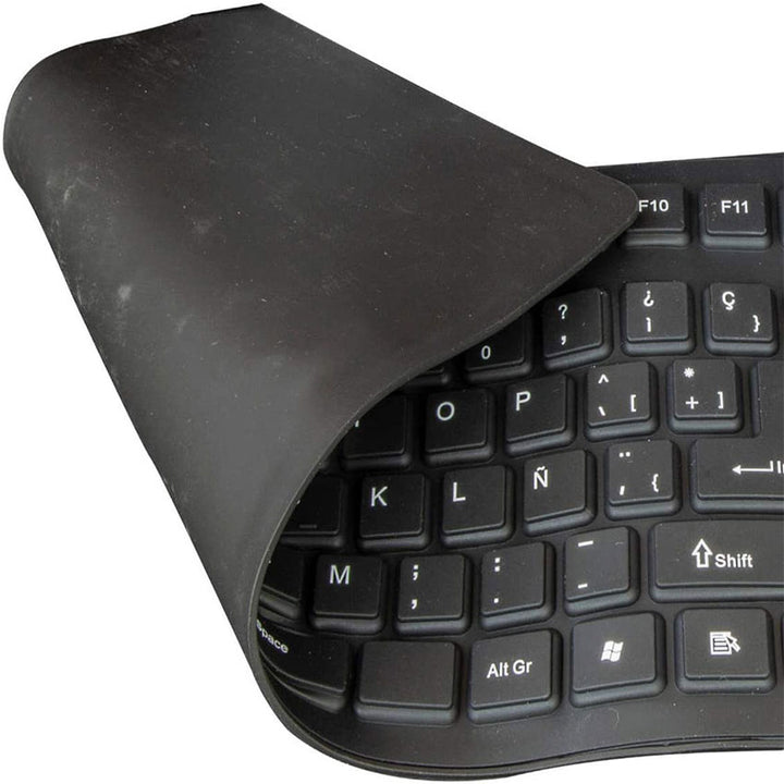 MITZU TECLADO FLEXIBLE PARA PC